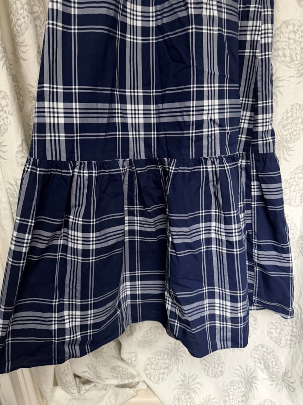 Hill House Navy Plaid Anuji Maxi Dress - Picture 4 of 4